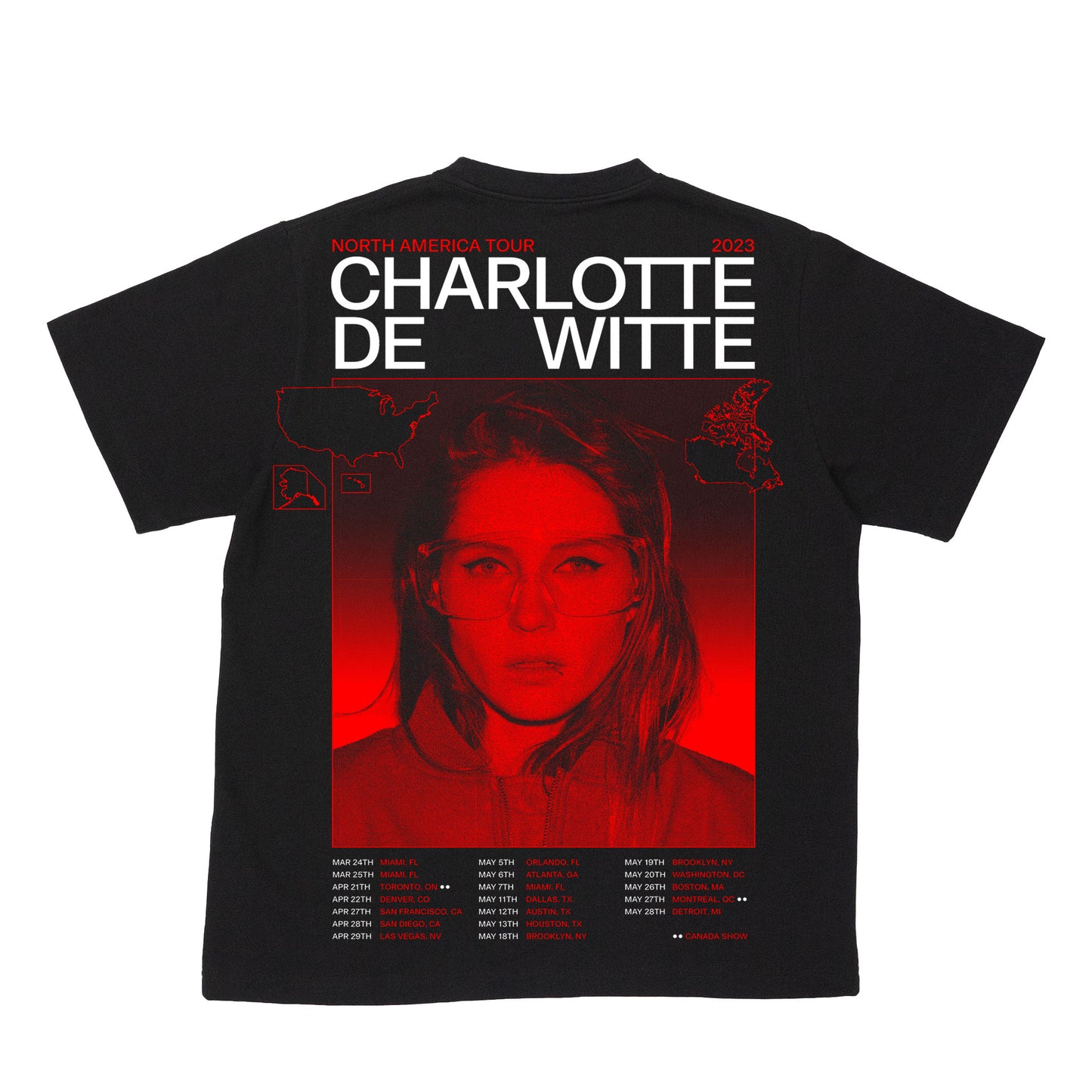 Charlotte de Witte - North America Tour Tee